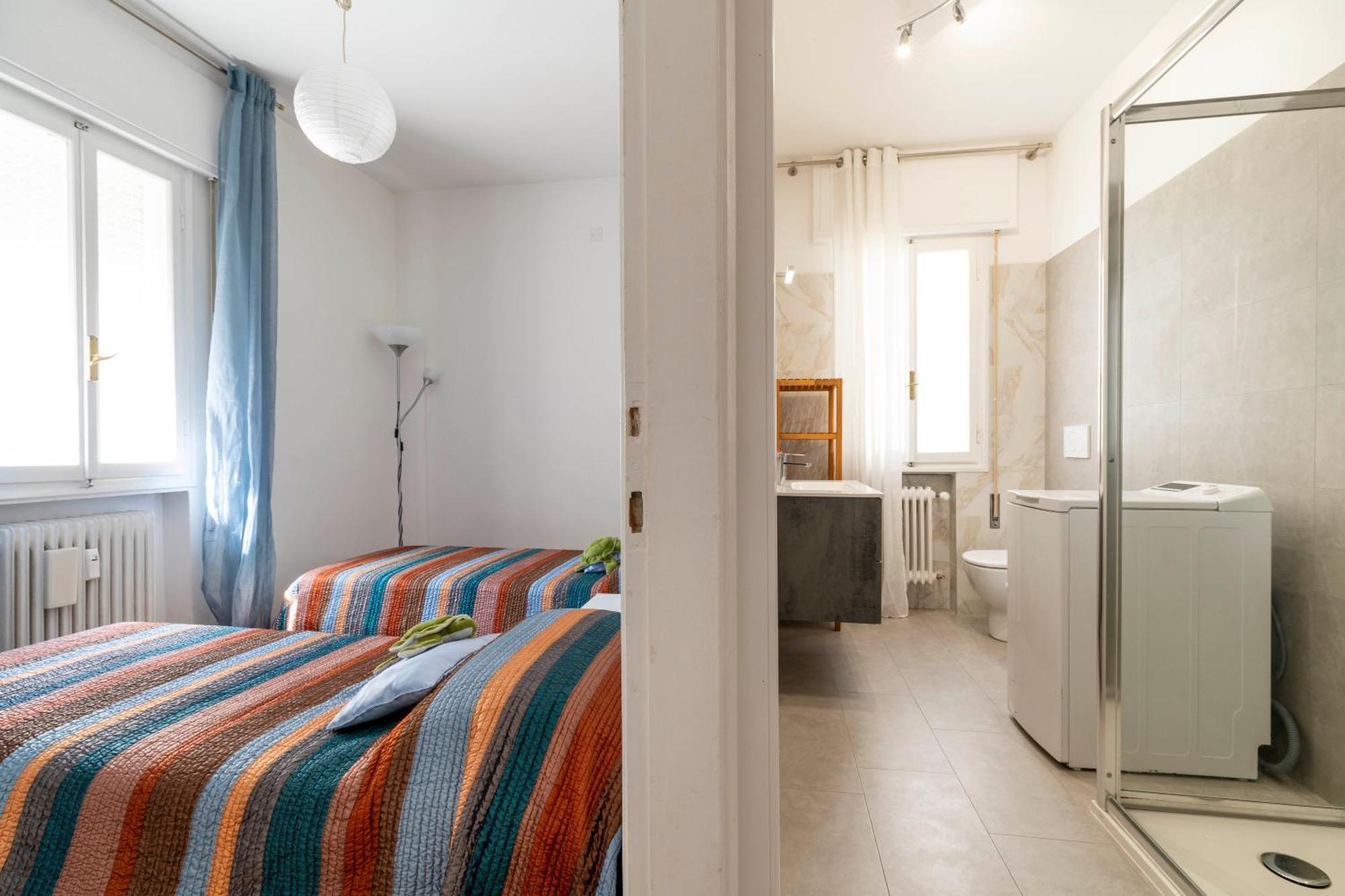 Ferienwohnung Casa Lido Venezia Center Located With Balconies Lido di Venezia Exterior foto