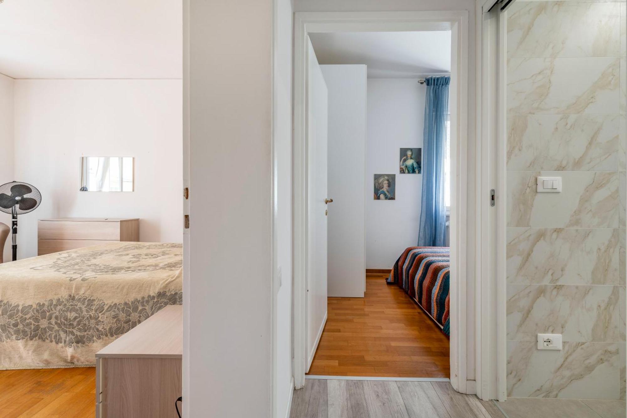 Ferienwohnung Casa Lido Venezia Center Located With Balconies Lido di Venezia Exterior foto